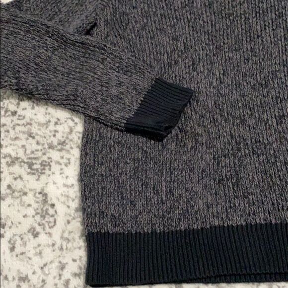 The Rail Cotton sweater grey black size M in EUC - Picture 3 of 6